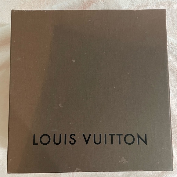 Louis Vuitton cork platform wedges, gold and brown leather heels. Size 37 - Picture 15 of 16